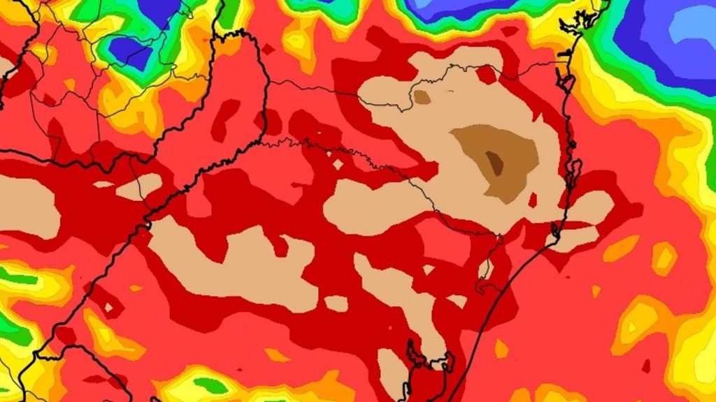 Virada do mês trará sequência de episódios de chuva com altos volumes