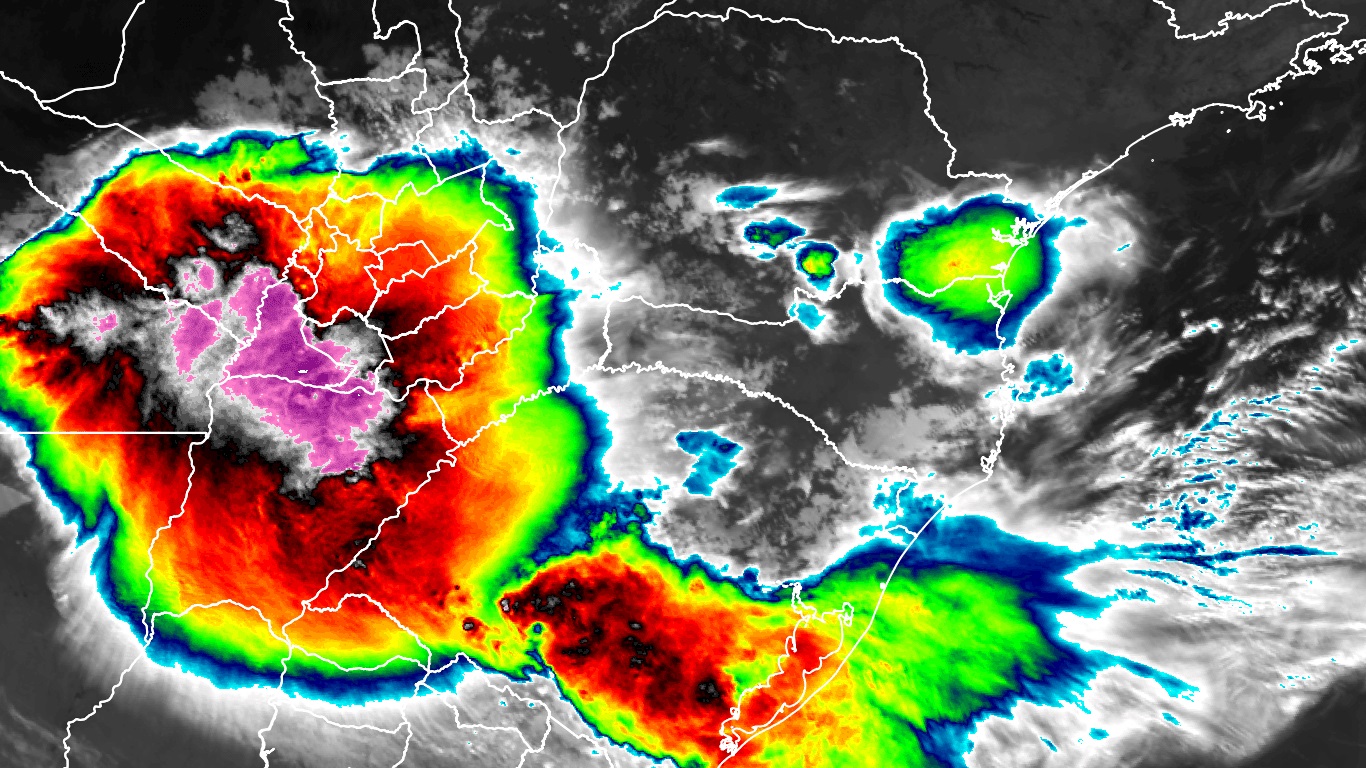 <span class="entry-title-primary">Chuva, raios e granizo nas últimas horas de setembro</span> <h2 class="entry-subtitle">Último dia de setembro é marcado pela formação de áreas de instabilidade no Sul do Brasil com chuva, raios e granizo </h2>