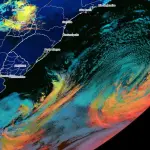 Dois ciclones chamam atenção no Atlântico Sul