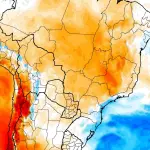 Semana termina com extremos de frio abaixo de zero e calor de até 43ºC