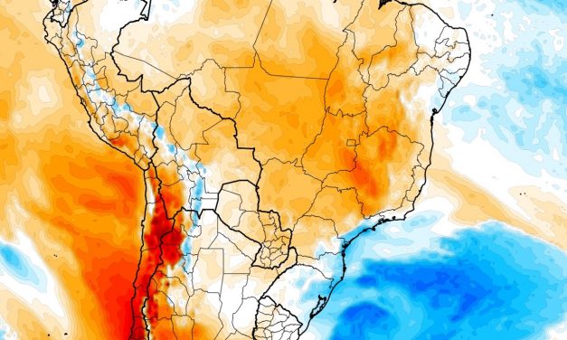 Semana termina com extremos de frio abaixo de zero e calor de até 43ºC