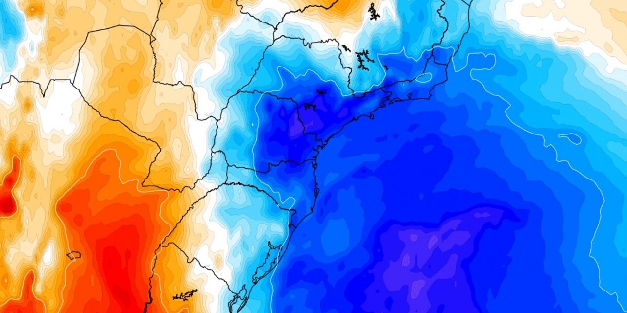 <span class="entry-title-primary">Duas frentes frias vão mexer com o tempo no Brasil nesta semana</span> <h2 class="entry-subtitle">Primeira frente fria se forma associada a um ciclone no começo desta semana e segunda vai avançar com ar frio maritimo no final da  semana </h2>