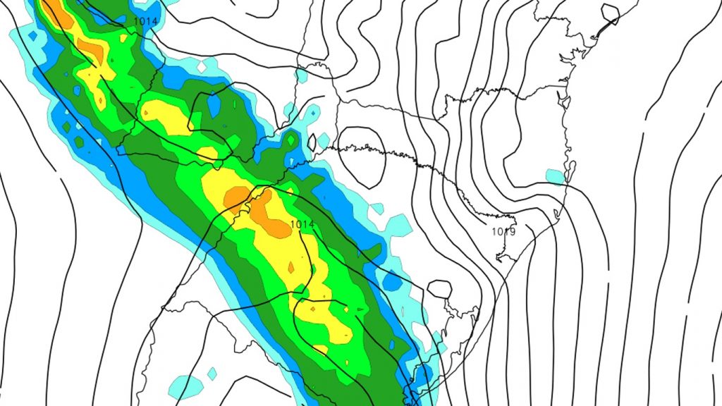 Frente fria vai trazer nova mudança do tempo em cinco estados