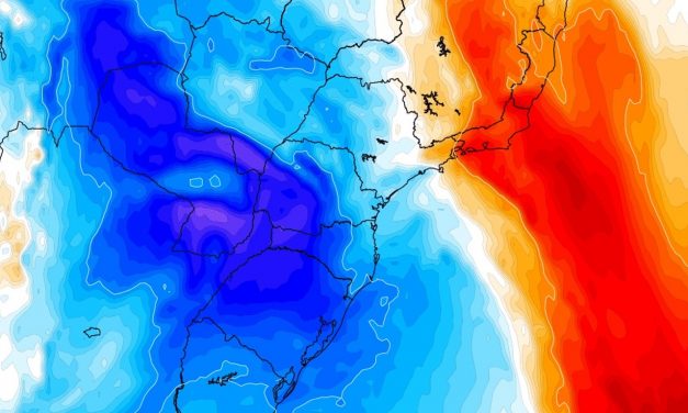 Massa de ar frio abrangente vai prolongar o inverno e trazer geada tardia