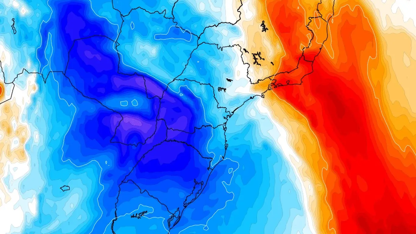 <span class="entry-title-primary">Massa de ar frio abrangente vai prolongar o inverno e trazer geada tardia</span> <h2 class="entry-subtitle">Massa de ar frio vai alcançar quase todo o Centro-Sul do Brasil e provocar geada tardia nesta semana na Região Sul</h2>