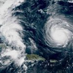 Dois furacões podem se encontrar no Atlântico?