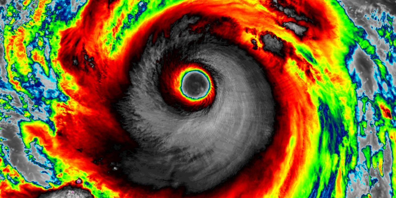 <span class="entry-title-primary">Tempestade mais forte do planeta neste ano impressiona cientistas</span> <h2 class="entry-subtitle">Supertufão Ragasa atingiu o máximo da escala de intensidade no Pacífico e atingiu uma pressão baixa rara abaixo de 900 hPa </h2>