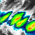 Temporais começam no Rio Grande do Sul após calor de 35ºC