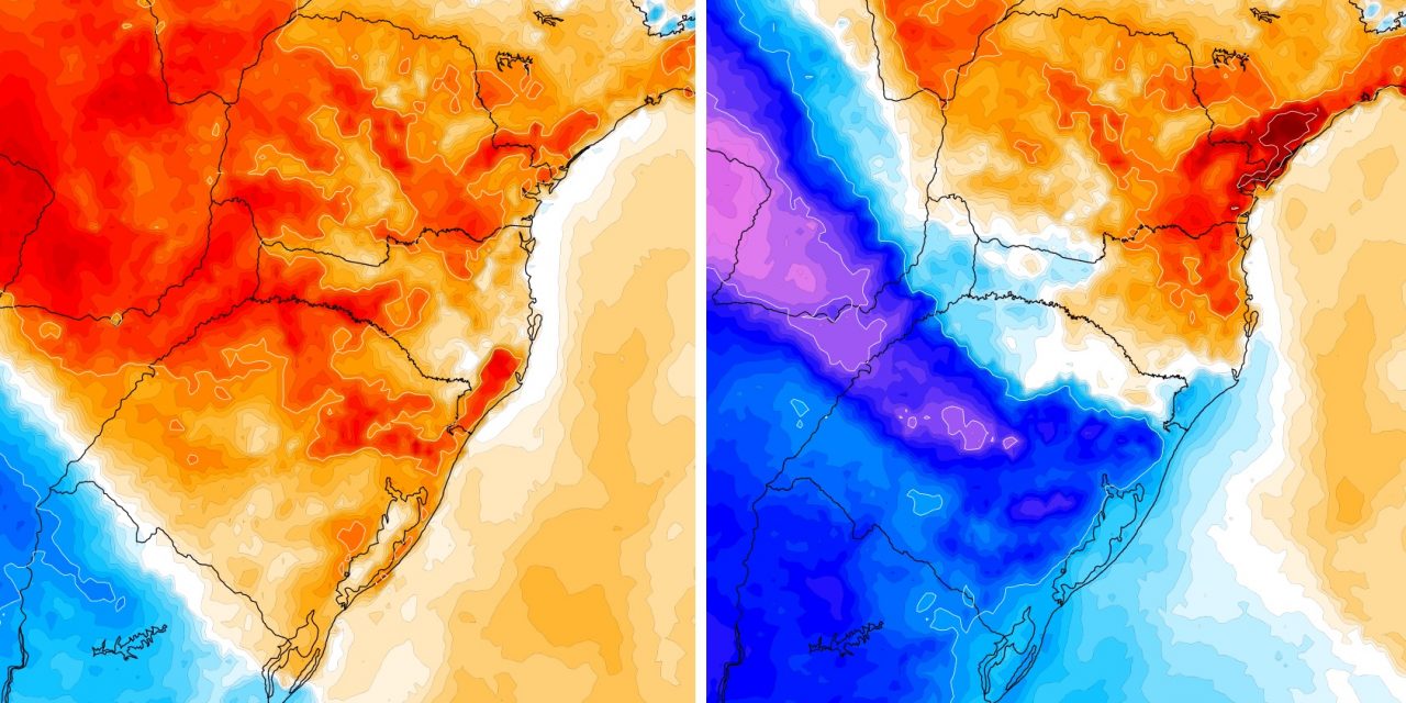 <span class="entry-title-primary">Grande mudança de temperatura com a chegada de massa de ar frio</span> <h2 class="entry-subtitle">Chegada de uma massa de ar frio vai promover uma grande mudança de temperatura durante as próximas horas </h2>