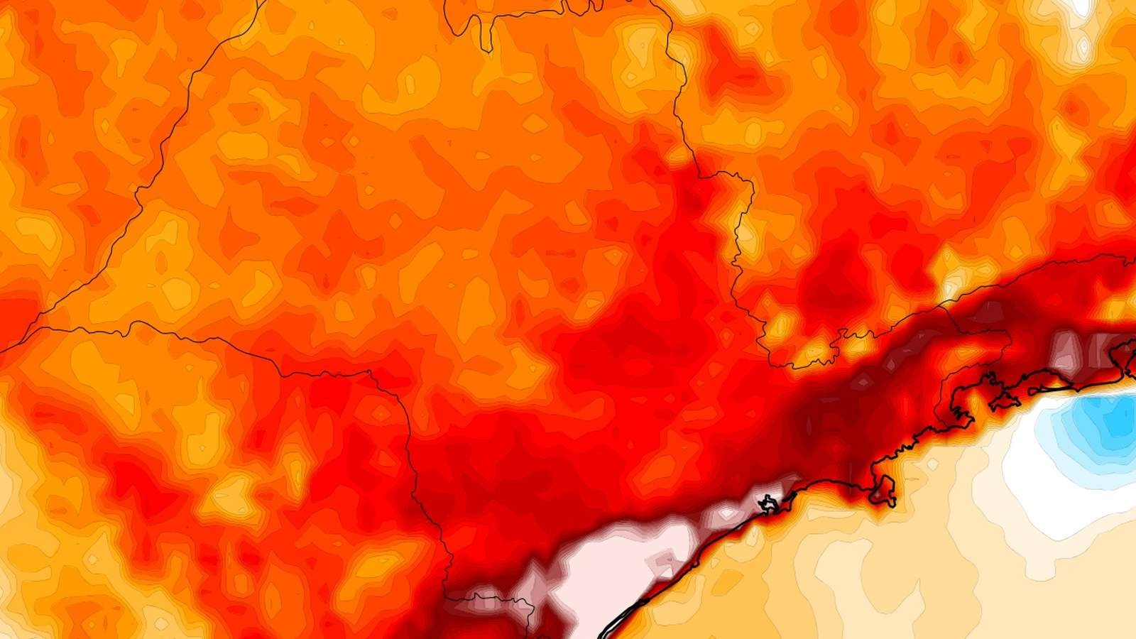 <span class="entry-title-primary">São Paulo terá uma segunda-feira de “torrar” com calor extremo</span> <h2 class="entry-subtitle">Calor será excessivo a extremo nesta segunda no estado de São Paulo com máximas perto e acima de 40ºC em diversas regiões paulistas </h2>