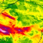 Risco de temporais com vendavais e granizo nas próximas horas