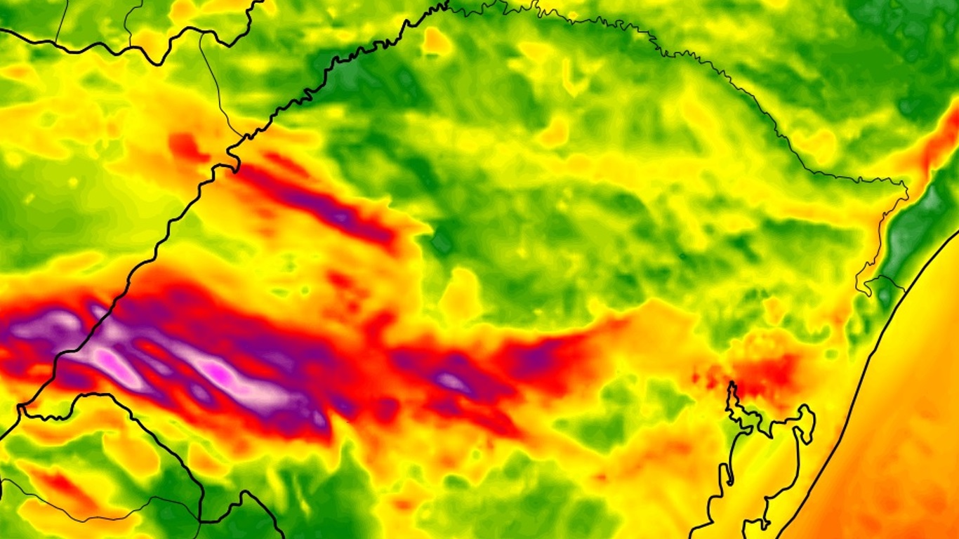 <span class="entry-title-primary">Risco de temporais com vendavais e granizo nas próximas horas</span> <h2 class="entry-subtitle">Próximas horas são de alto risco de tempo severo isolado no Rio Grande do Sul com possibilidade de granizo e vendavais </h2>