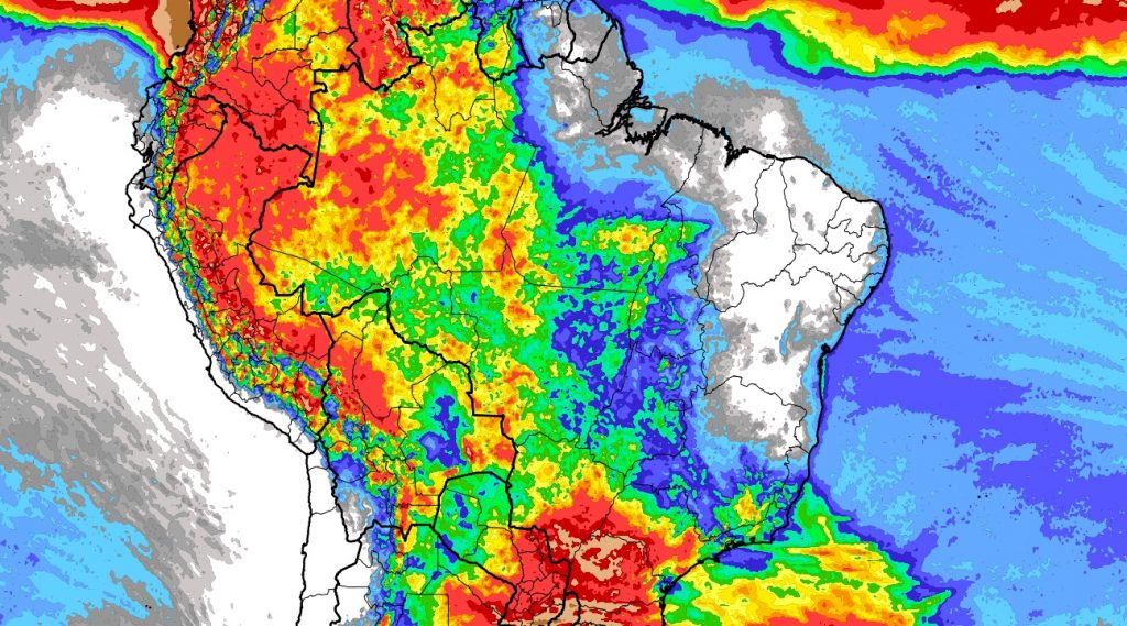 Veja onde mais vai ter chuva no Brasil nesta semana