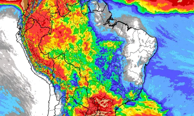 Veja onde mais vai ter chuva no Brasil nesta semana