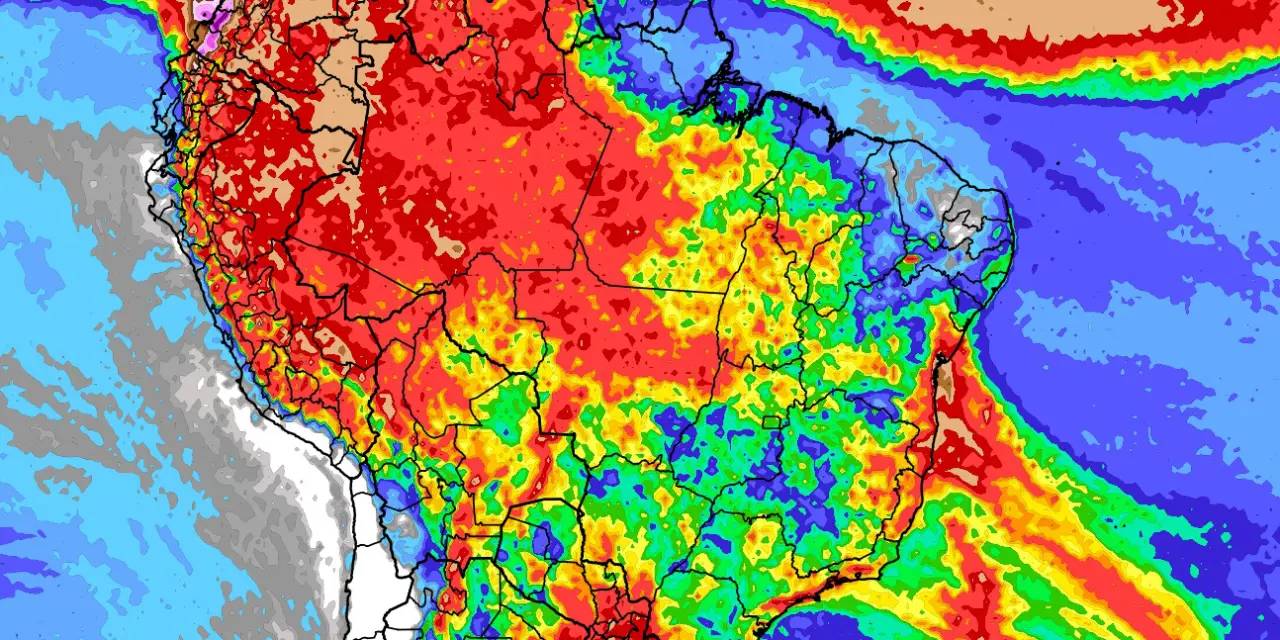 <span class="entry-title-primary">Previsão do tempo: tendência de chuva para dez dias no Brasil</span> <h2 class="entry-subtitle">Veja a previsão detalhada de chuva para o Brasil de Norte a Sul nos próximos dez dias e confira ainda o mapa de precipitação no período</h2>