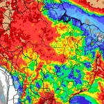 Previsão do tempo: tendência de chuva para dez dias no Brasil