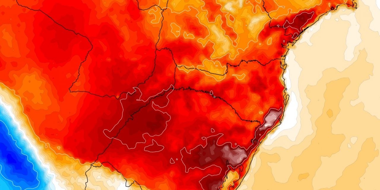 <span class="entry-title-primary">Ar quente trará calor típico do auge do verão no fim de semana</span> <h2 class="entry-subtitle">Massa de ar muito quente toma conta do Sul do Brasil no fim de semana e trará um domingo muito quente no Rio Grande do Sul </h2>