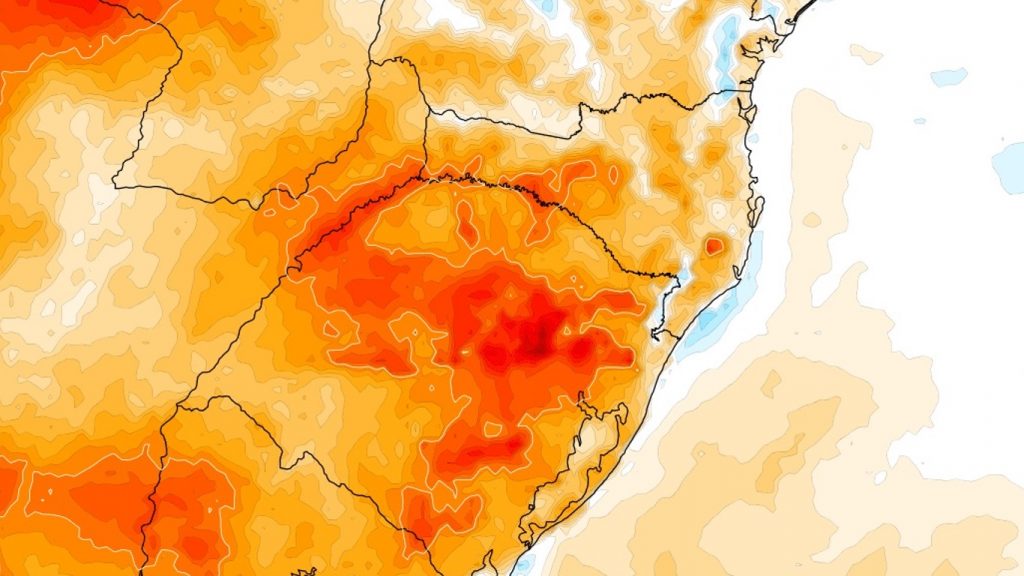 Calor antes de nova mudança do tempo que está a caminho