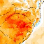 Calor antes de nova mudança do tempo que está a caminho