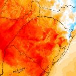 Semana vai terminar com muito calor antes da virada do tempo