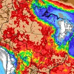 Chuva mais frequente e volumosa porá fim à estação seca no Brasil