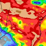 Chuva volumosa vai atingir o Sul do Brasil na semana; veja os volumes e áreas atingidas