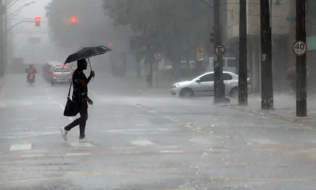 Sul do Brasil será atingido por chuva frequente nos próximos dias