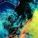 Ciclone extratropical trouxe rajadas de vento de até 90 km/h