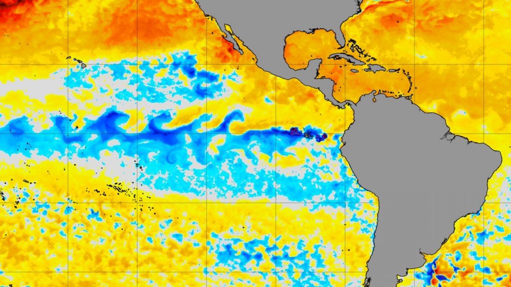 Outubro tem início com crescentes sinais de La Niña no Pacífico