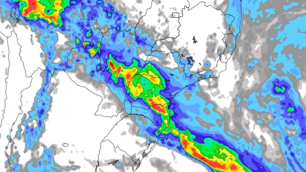 Frente fria avança e atinge nove estados neste começo de semana