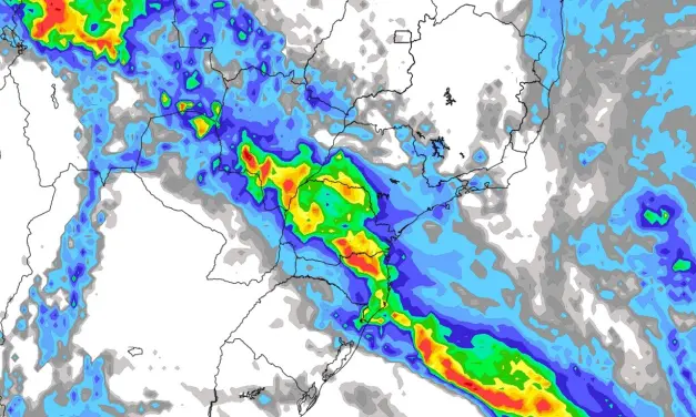 Frente fria avança e atinge nove estados neste começo de semana