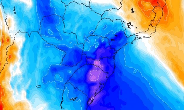 Massa de ar frio derrubará temperatura com geada no Sul e até no Sudeste