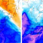 Duas massas de ar frio vão alcançar o Brasil em apenas dez dias