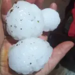 Cidades gaúchas avaliam estragos após vendavais e até granizo grande