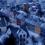 Nevasca incomum bate recorde de um século na gelada Islândia