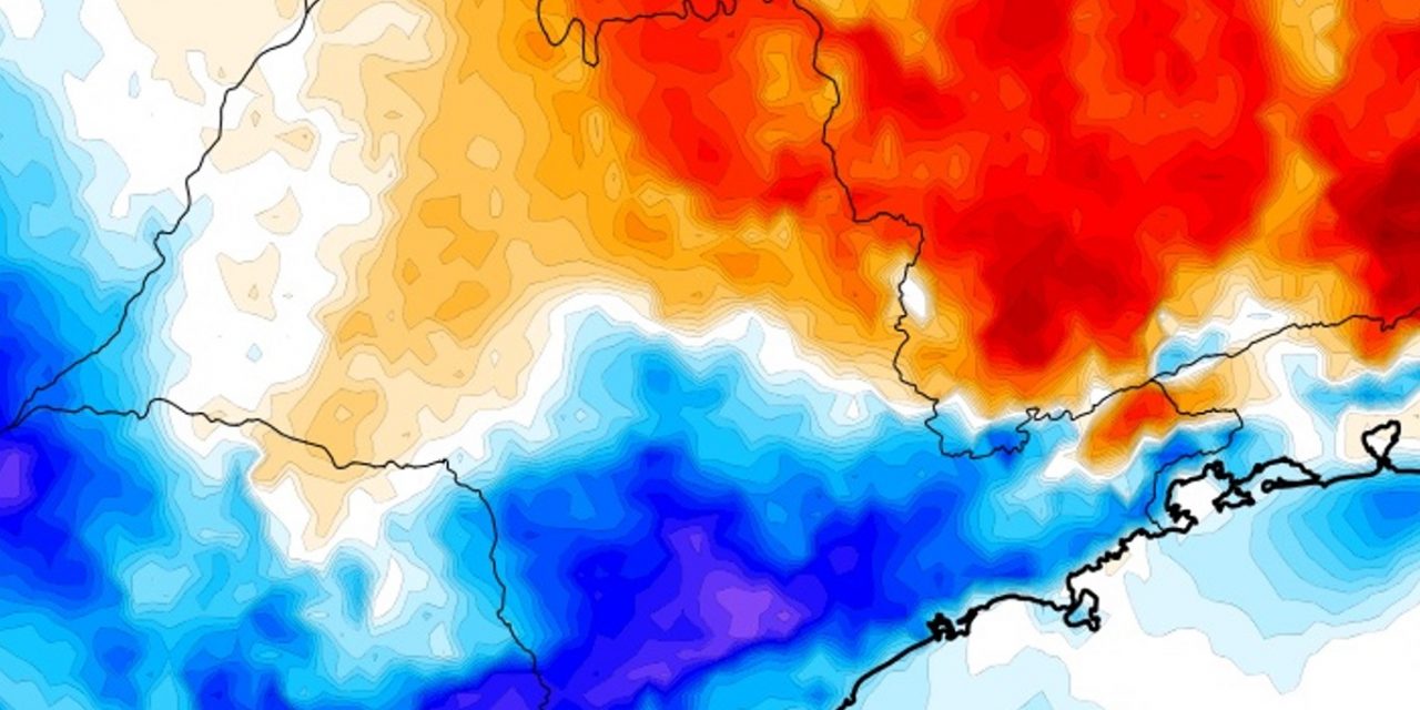 <span class="entry-title-primary">São Paulo terá enorme mudança do tempo com frio e calor no mesmo dia</span> <h2 class="entry-subtitle">Temperatura despenca nesta terça em parte do estado de São Paulo em radical mudança do tempo após uma segunda tórrida </h2>