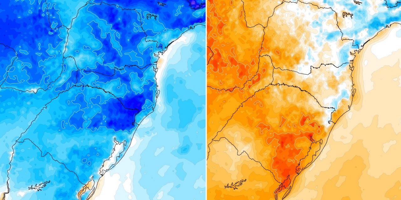 <span class="entry-title-primary">Vem aí uma guinada na temperatura de frio abaixo de zero para calor</span> <h2 class="entry-subtitle">Semana começa sob influência de grande massa de ar frio que traz temperaturas negativas e vai terminar com calor </h2>