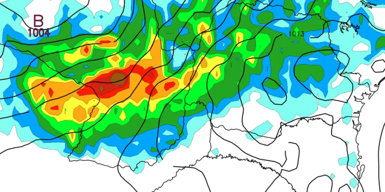 <span class="entry-title-primary">Baixa pressão com temporais no Paraguai começa a mudar o tempo no Sul do Brasil neste sábado</span> <h2 class="entry-subtitle">Centro de baixa pressão gera forte instabilidade neste primeiro dia de novembro no Paraguai e que avamçará para o Sul do Brasil </h2>