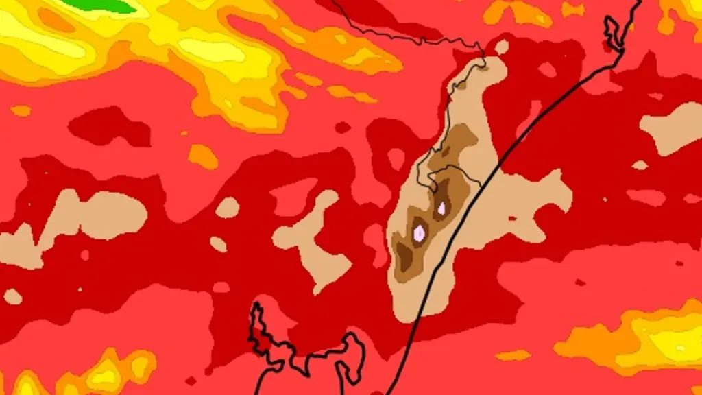 Chuva orográfica de até 100 mm a 200 mm traz riscos no RS e SC