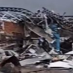 Tornado destrói cidade do Paraná; resgate atua em Rio Bonito do Iguaçu