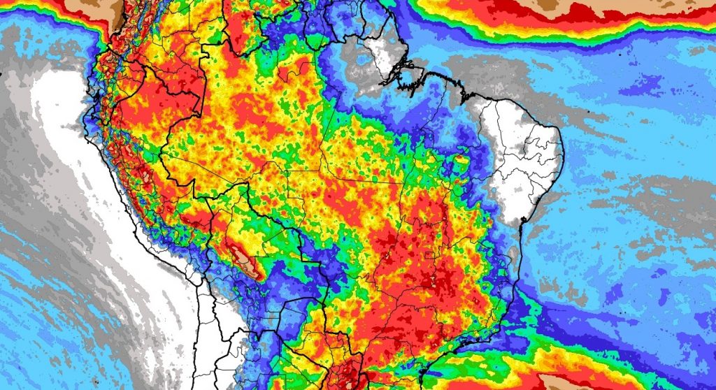 Veja onde mais vai ter chuva no Brasil nesta semana