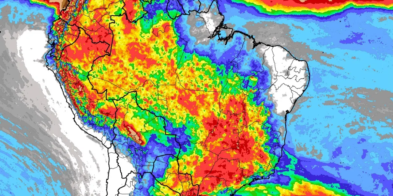 <span class="entry-title-primary">Veja onde mais vai ter chuva no Brasil nesta semana</span> <h2 class="entry-subtitle"> Confira a previsão da MetSul com mapa sobre a chuva no Brasil nesta semana e saiba onde mais deve chover no país</h2>