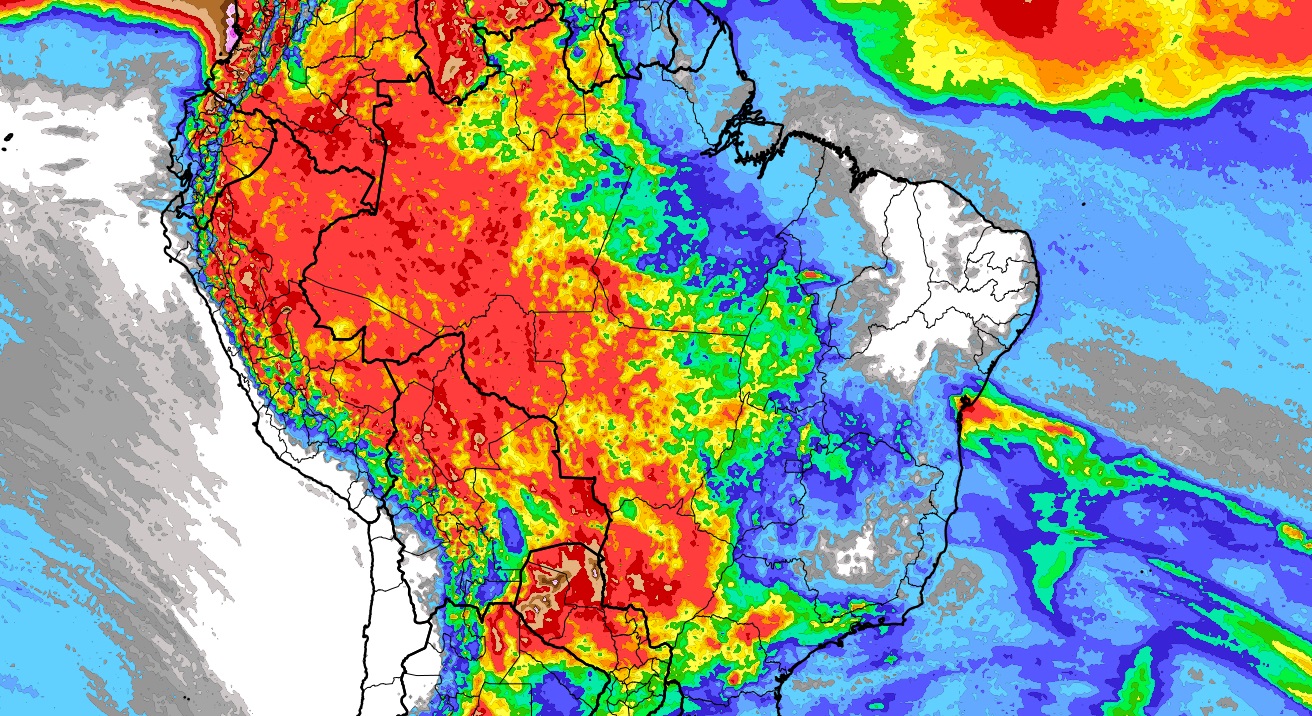 Veja onde mais vai ter chuva no Brasil nesta semana Confira a previsão da MetSul com mapa sobre a chuva no Brasil nesta semana e saiba onde mais deve chover no país