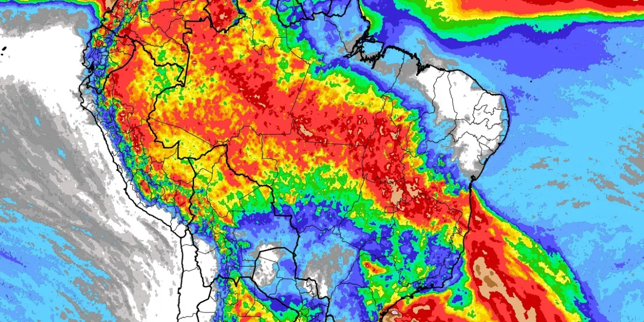 <span class="entry-title-primary">Veja onde mais vai ter chuva no Brasil nesta semana</span> <h2 class="entry-subtitle"> Confira a previsão da MetSul com mapa sobre a chuva no Brasil nesta semana e saiba onde mais deve chover no país</h2>