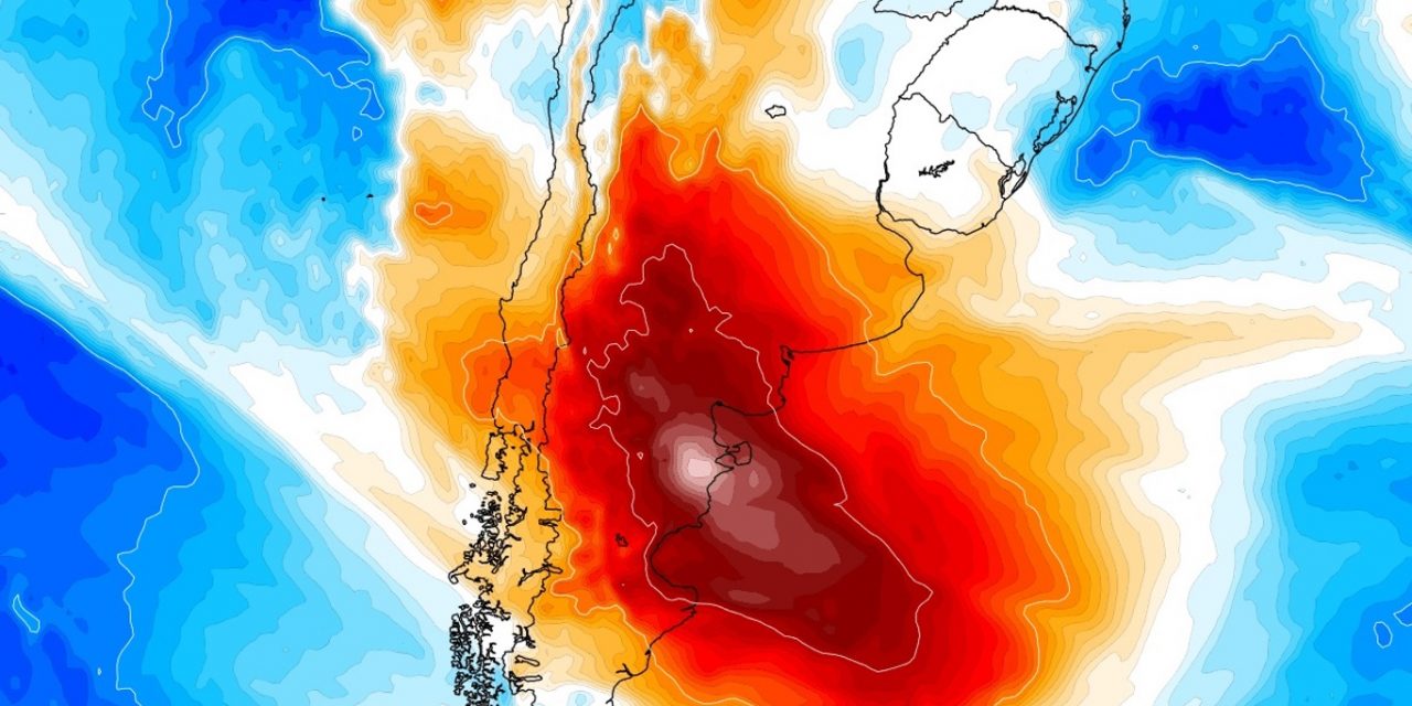 <span class="entry-title-primary">Calor na Argentina fica perto de 40ºC até na Patagônia e vai avançar</span> <h2 class="entry-subtitle">Começo de semana com temperaturas muito altas na Argentina e que já se fazem sentir no Rio Grande do Sul </h2>