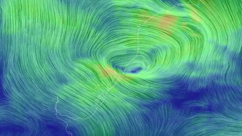 Ciclone traz vento de 107 km/h em Porto Alegre; veja até quando vai a ventania