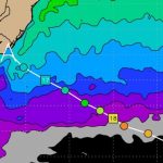 Veja onde vai se formar o ciclone no fim de semana e qual deve ser sua rota