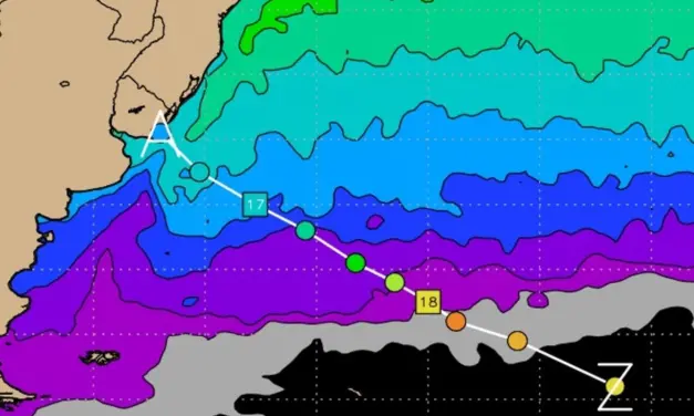 Veja onde vai se formar o ciclone no fim de semana e qual deve ser sua rota