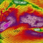 Alerta vermelho no Sul do continente por poderoso ciclone extratropical