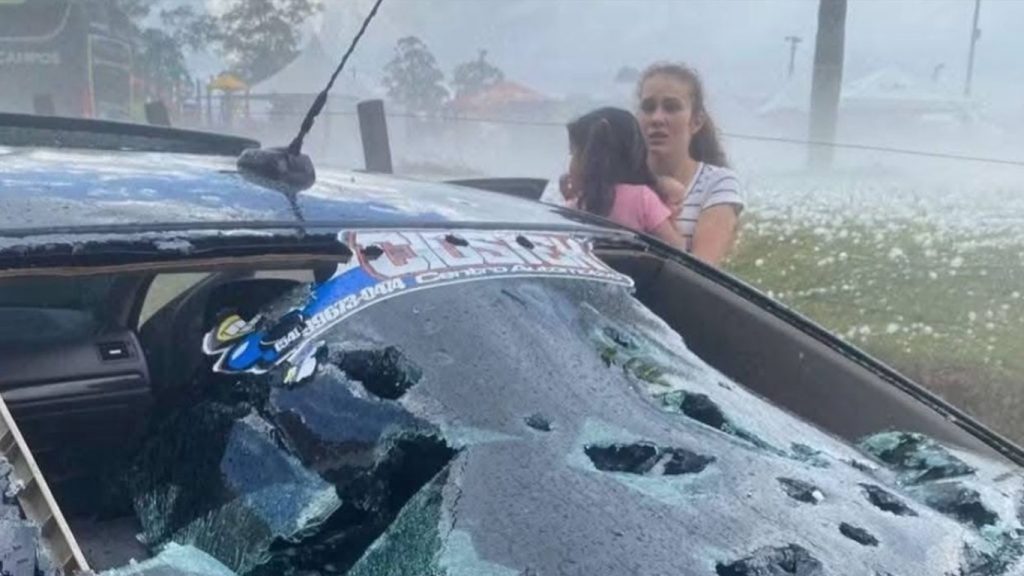 Entenda o que causou o granizo gigante e destrutivo no Alto Uruguai